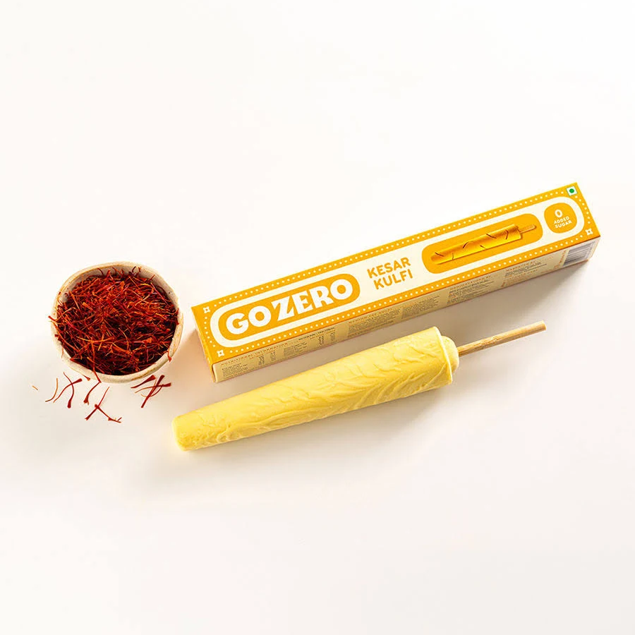 Go Zero Kesar Kulfi Ice CreamStick